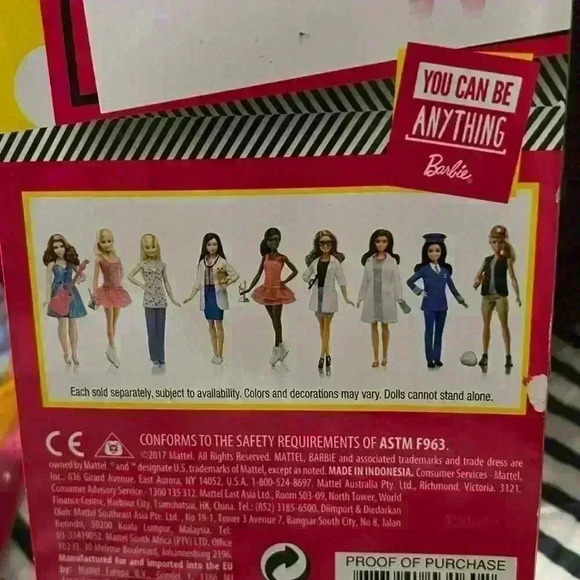 Barbie - You Can Be Anything African American Tennis Player Doll - New - Picture 6 of 7